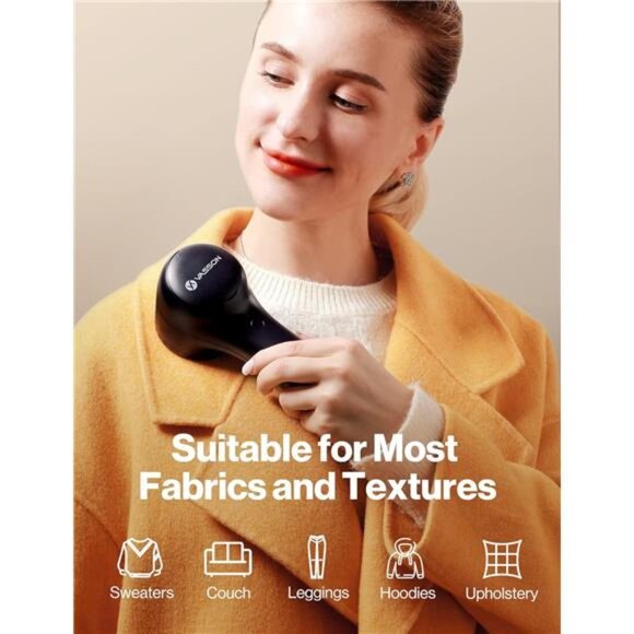 Fabric Shaver,Sweater Shavers to Remove Pilling, High-Perf Defuzzer,Rechargeable - Picture 3 of 6